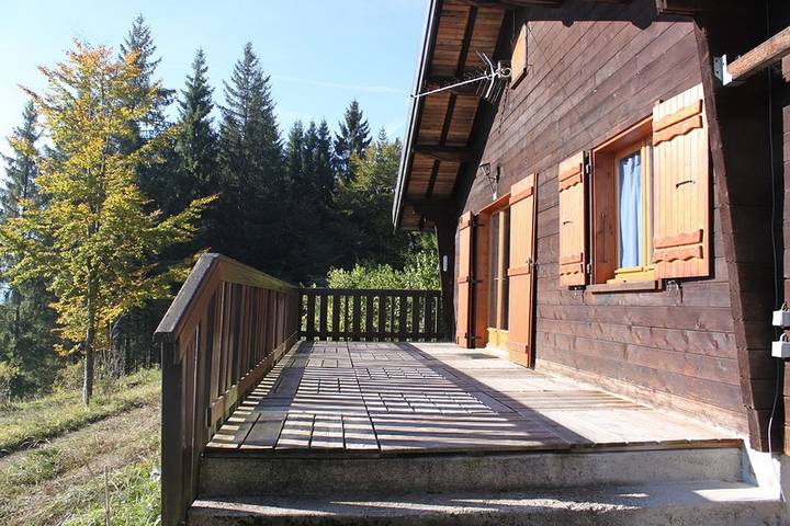 Gîte für 4 Personen, mit Terrasse und Garten sowie Ausblick in Morbier