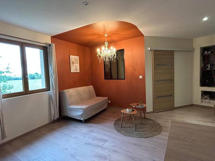 Gîte pour 3 personnes, avec jardin à Saint-Étienne-de-Saint-Geoirs - 4