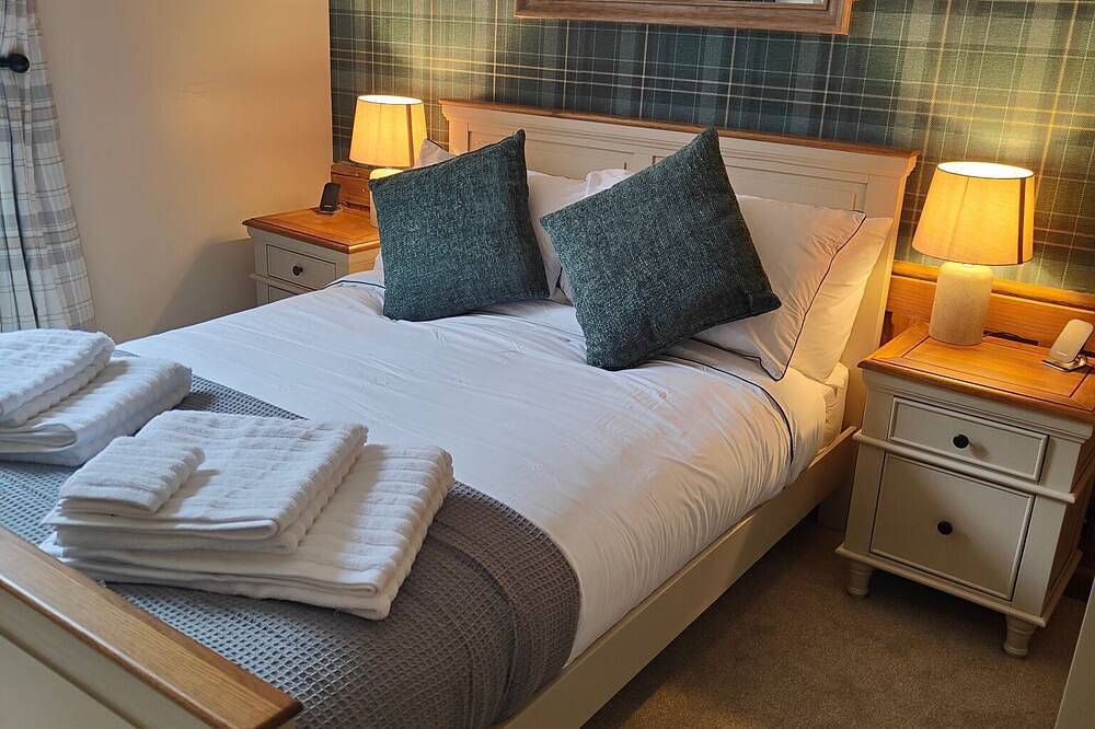 Ganze Wohnung, Modern-Doppelzimmer-Bergblick-Eigenes Badezimmer in Beddgelert, Snowdonia