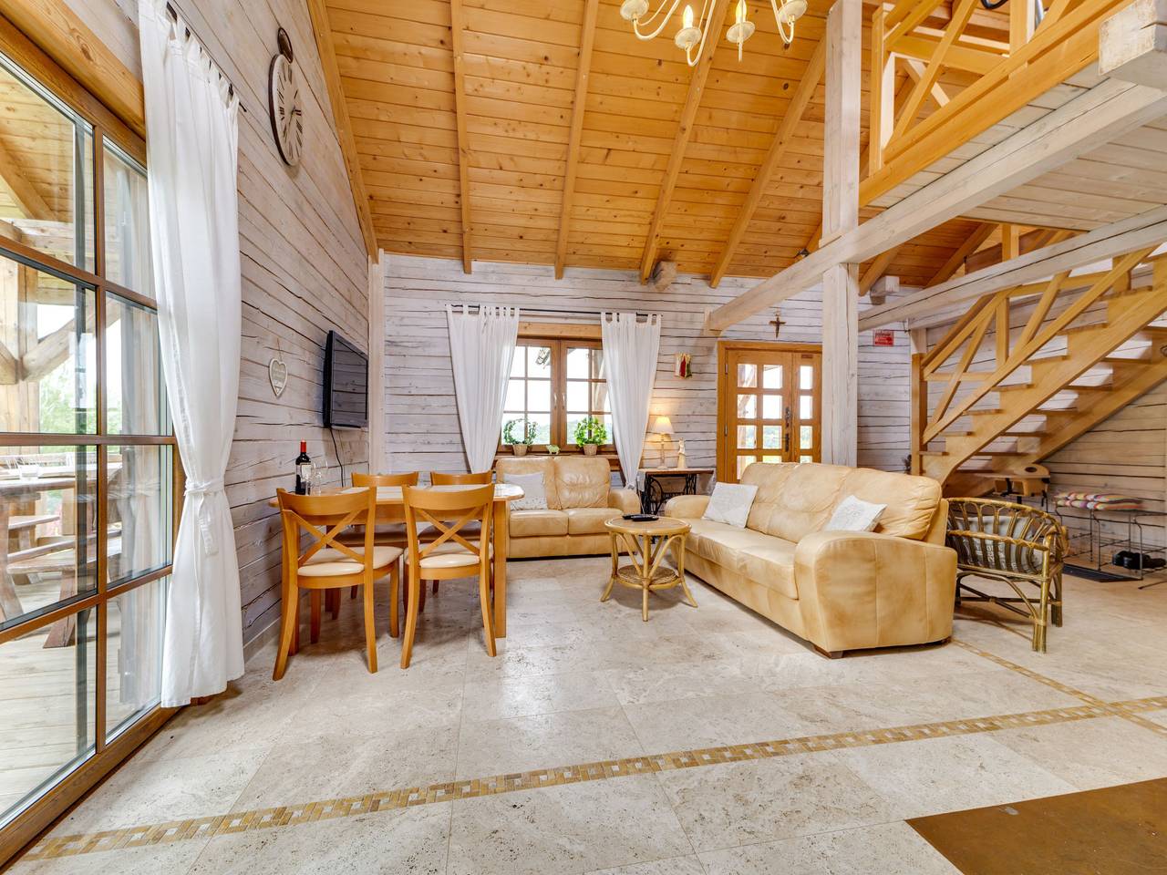 Bieszczady Chata in Karpaten (Polen)