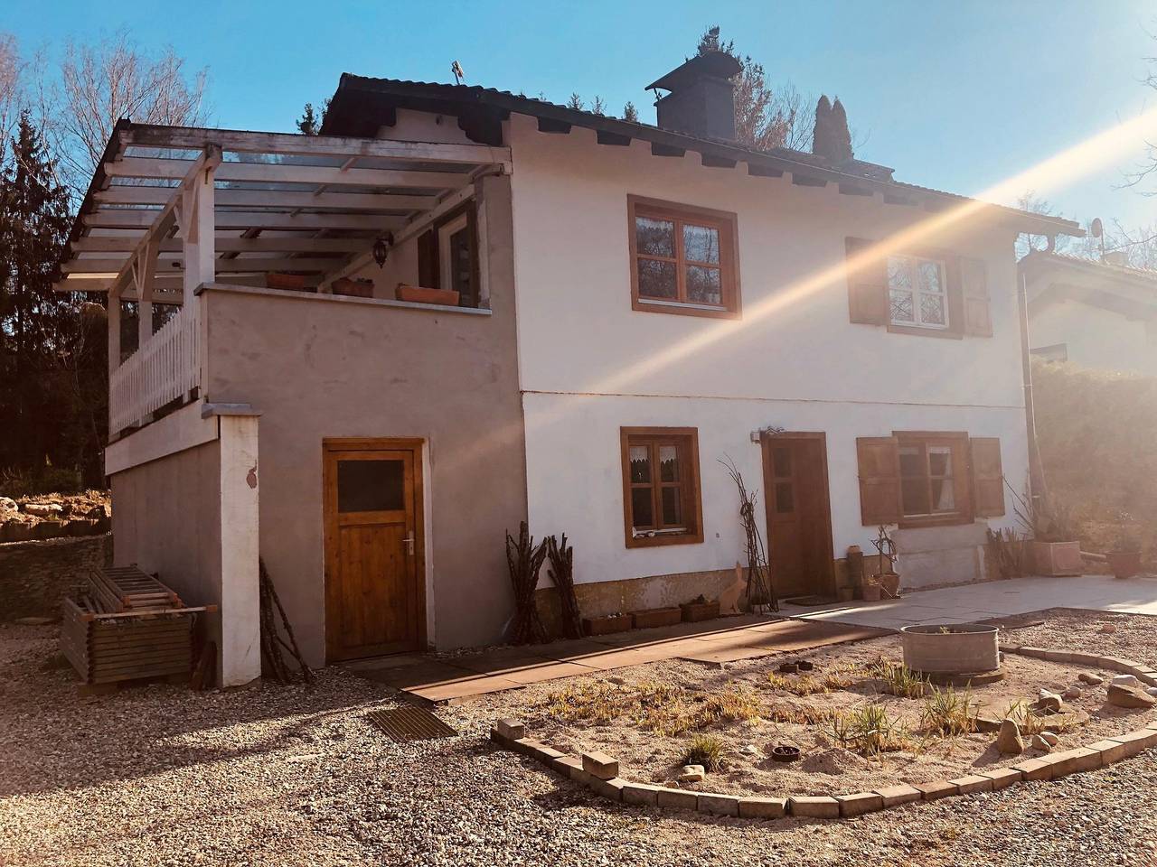Fischerhaus in Burgthann, Ostbayern