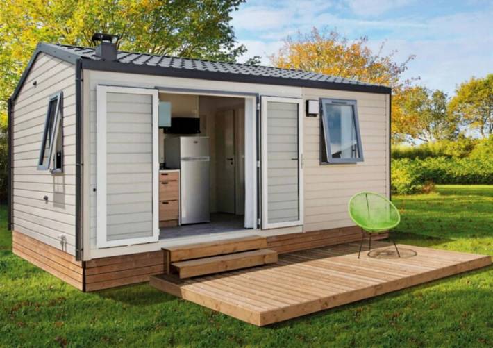 Mobil home pour 4 personnes, avec bassin pour enfant dans Plage De Treherve - 3