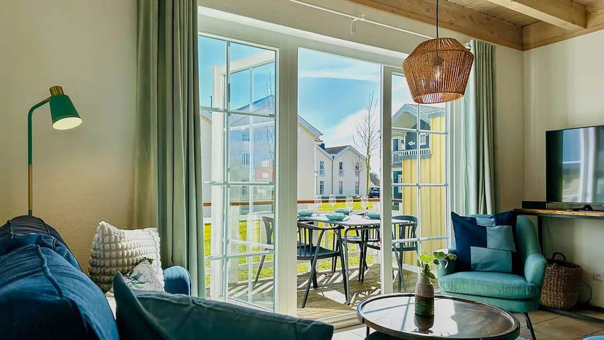 Ferienhaus für 6 Personen, mit Balkon und Garten sowie Sauna und Whirlpool in Hansa-Park - 2
