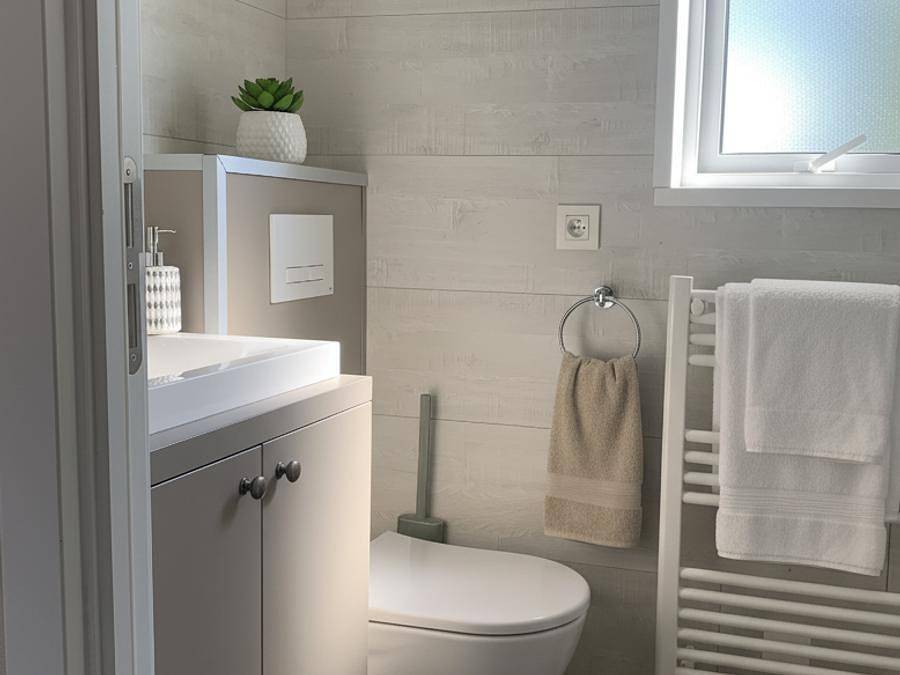 Sunêlia Camping les Nids du Lac - Mobilhome 6 personnes - Mobiwood 39 - 3 Chambres in Sanchey, Région d'Épinal