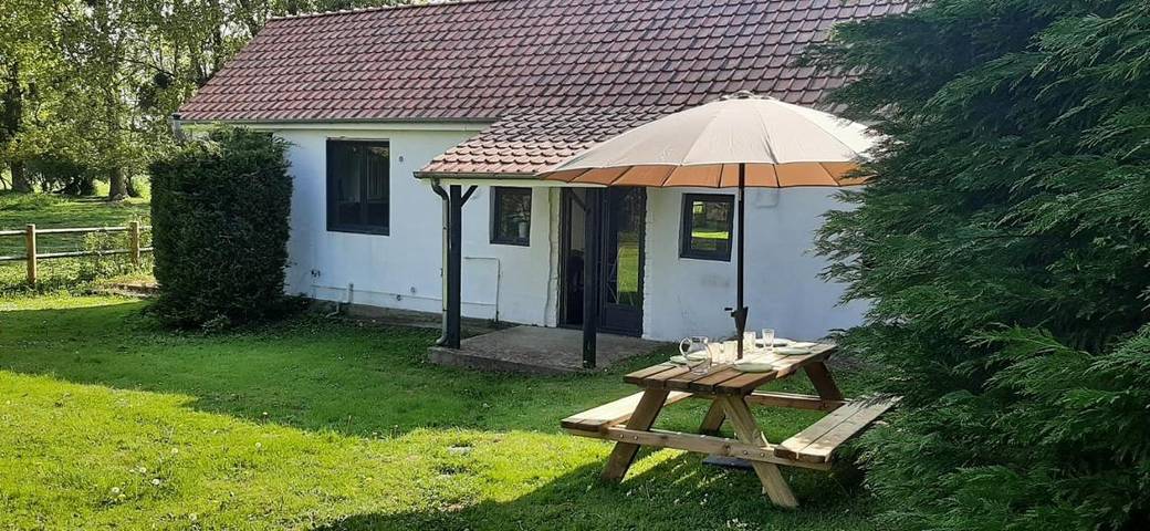 Maison de vacances pour 4 personnes, avec Terrasse ainsi que Jardin et Vue