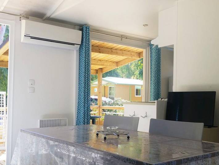 Camping La Pinède - Mobilhome 4 personnes - Davia in Calvi, Région de Calvi
