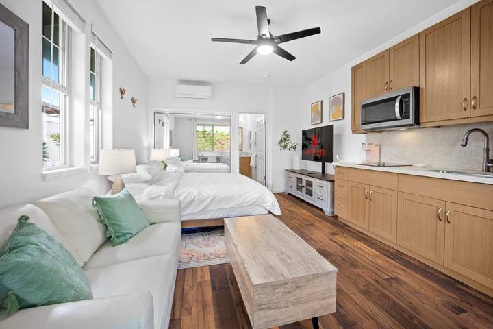 Dom gościnny dla 2 osób, z ogród i widok oraz basen w Oahu