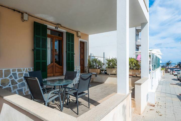 Ferienhaus für 6 Personen, mit Balkon und Garten in Can Picafort