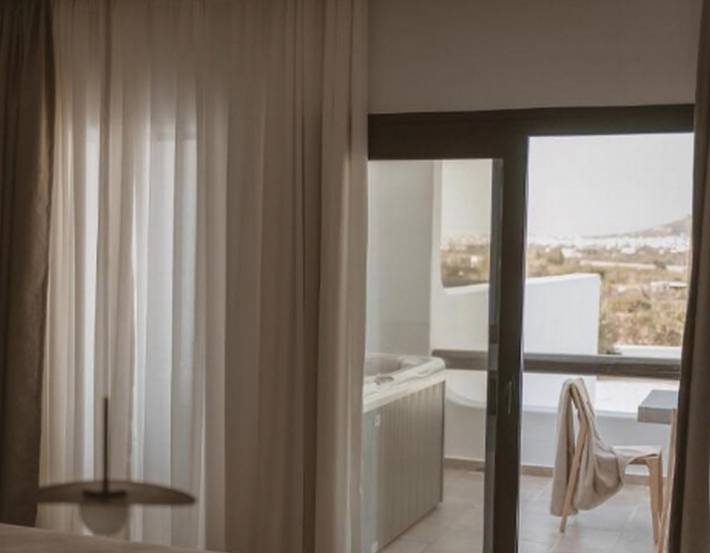 Location de vacances pour 2 personnes, avec terrasse et vue sur l’océan dans Agia Anna - 4