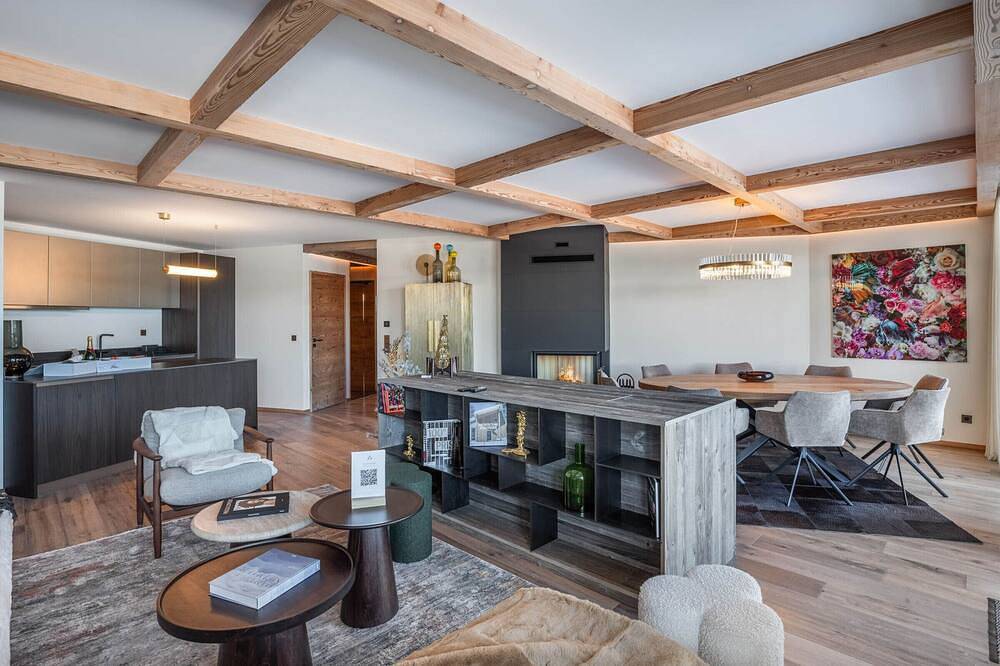 Ganze Wohnung, Neue Ski-in/Ski-out Wohnung in Courchevel mit Balkon und Parkplatz in Courchevel 1850, Saint-Bon-Tarentaise