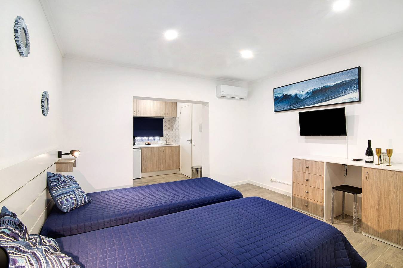 Ganze Wohnung, Apartment 'Beach' mit Gemeinschaftsterrasse, Wlan und Klimaanlage in Moncarapacho, Parque Natural da Ria Formosa