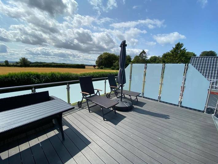 Ferienwohnung für 4 Personen, mit Terrasse und Garten sowie Sauna in Oldenburg in Holstein