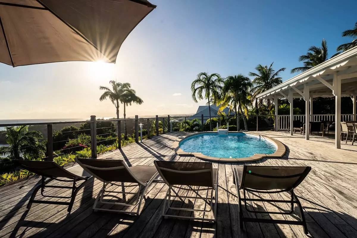 Houses & Villas for 4 People in Saint-François, Guadeloupe (Caribbean)