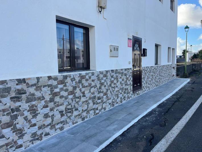 Casa rural para 6 personas, con jardín y vistas en Tinajo