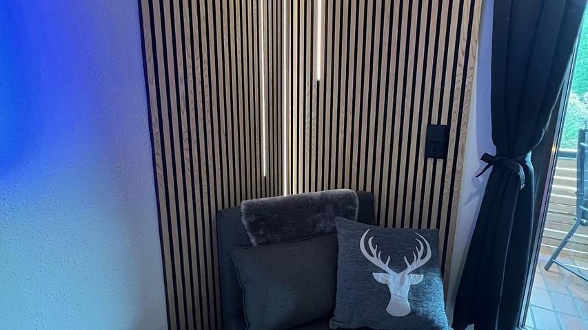 Hütte für 3 Personen, mit Sauna und Balkon sowie Garten in Oberstaufen - 2