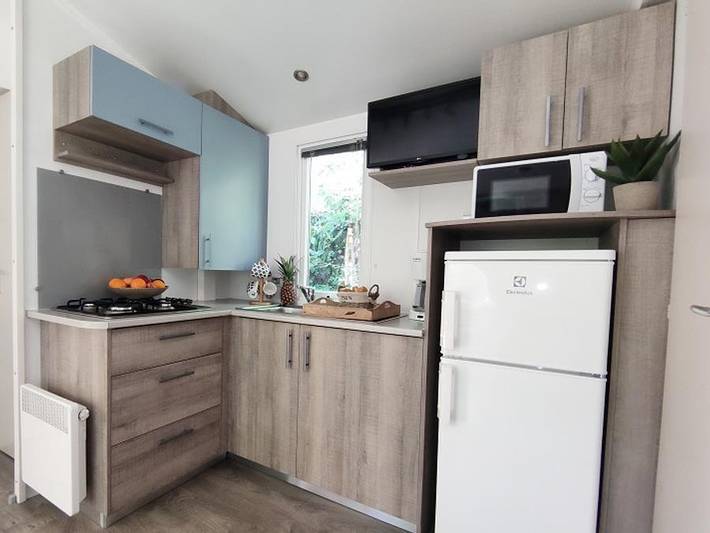 Camping L'eau Vive - Mobilhome 4 personas - Confort in Vernet-les-Bains, Parque Natural Regional de los Pirineos Catalanes