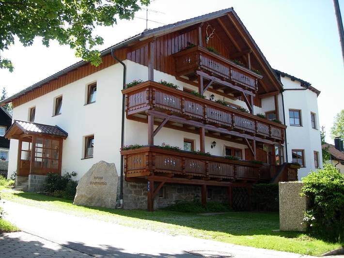 Ferienwohnung für 4 Personen, mit Balkon/Terrasse und Terrasse sowie Garten in Haidmühle - 4