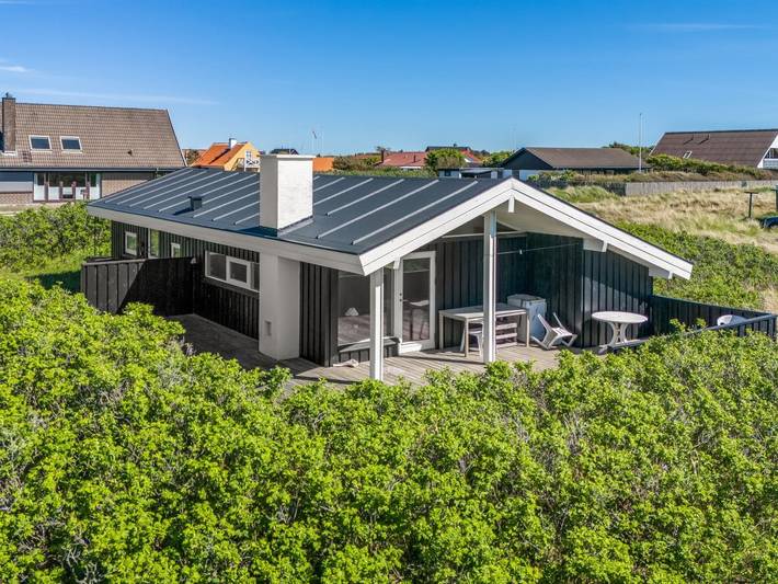 Feriehus for 7 personer, med terrasse i Skagen