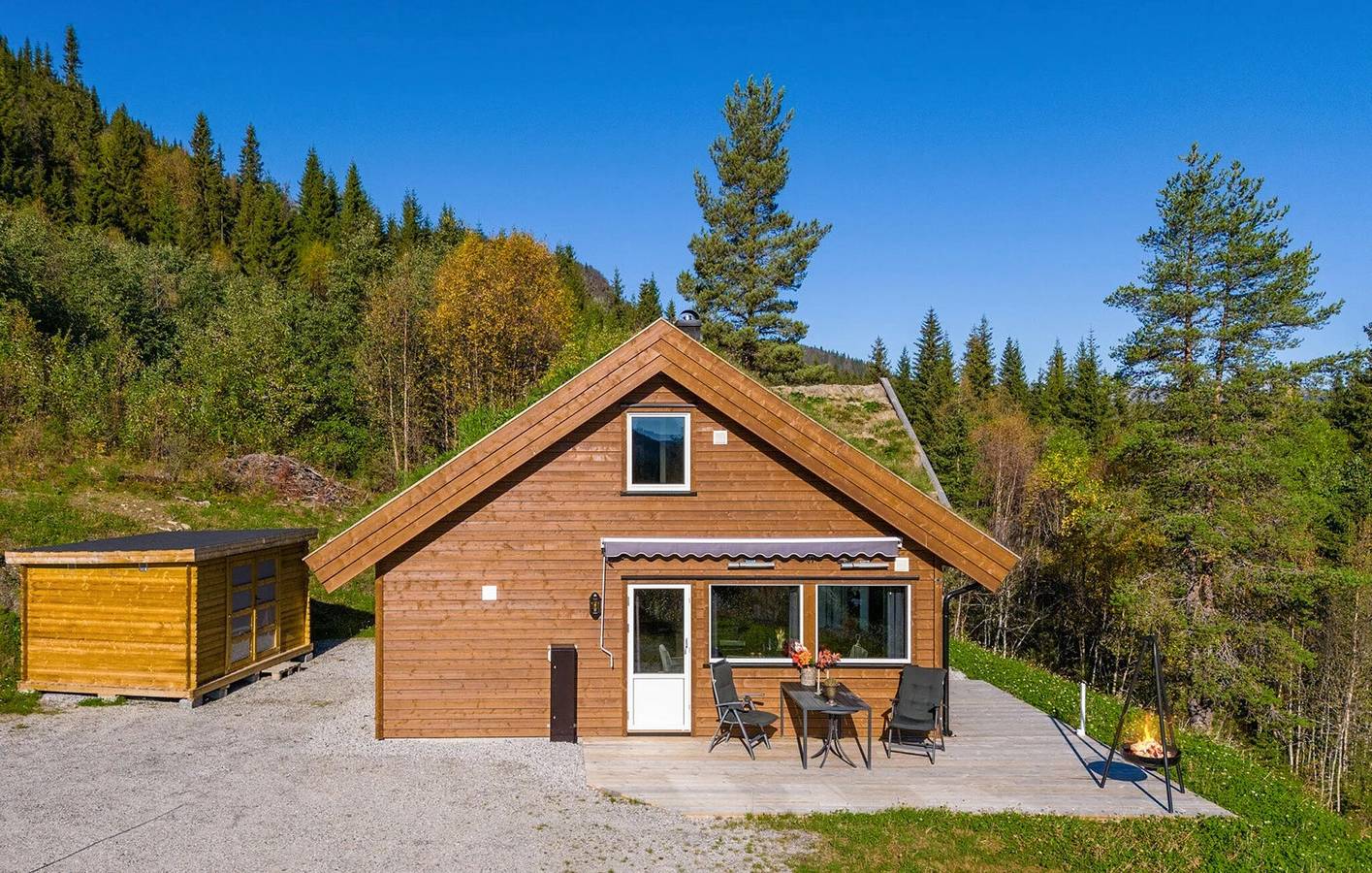 Ferienhaus für 10 Personen mit Terrasse in Ål