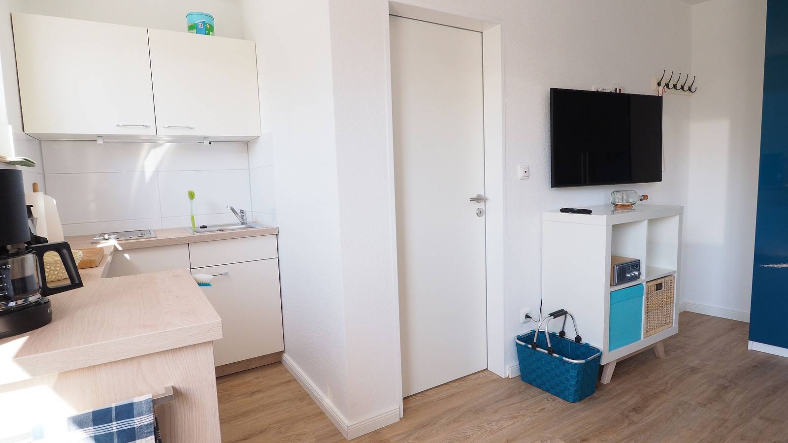 Ganze Ferienwohnung, Haus Fischerbude - 1-Raum-Fewo-Fischerbude 2 in Hafen Büsum, Büsum