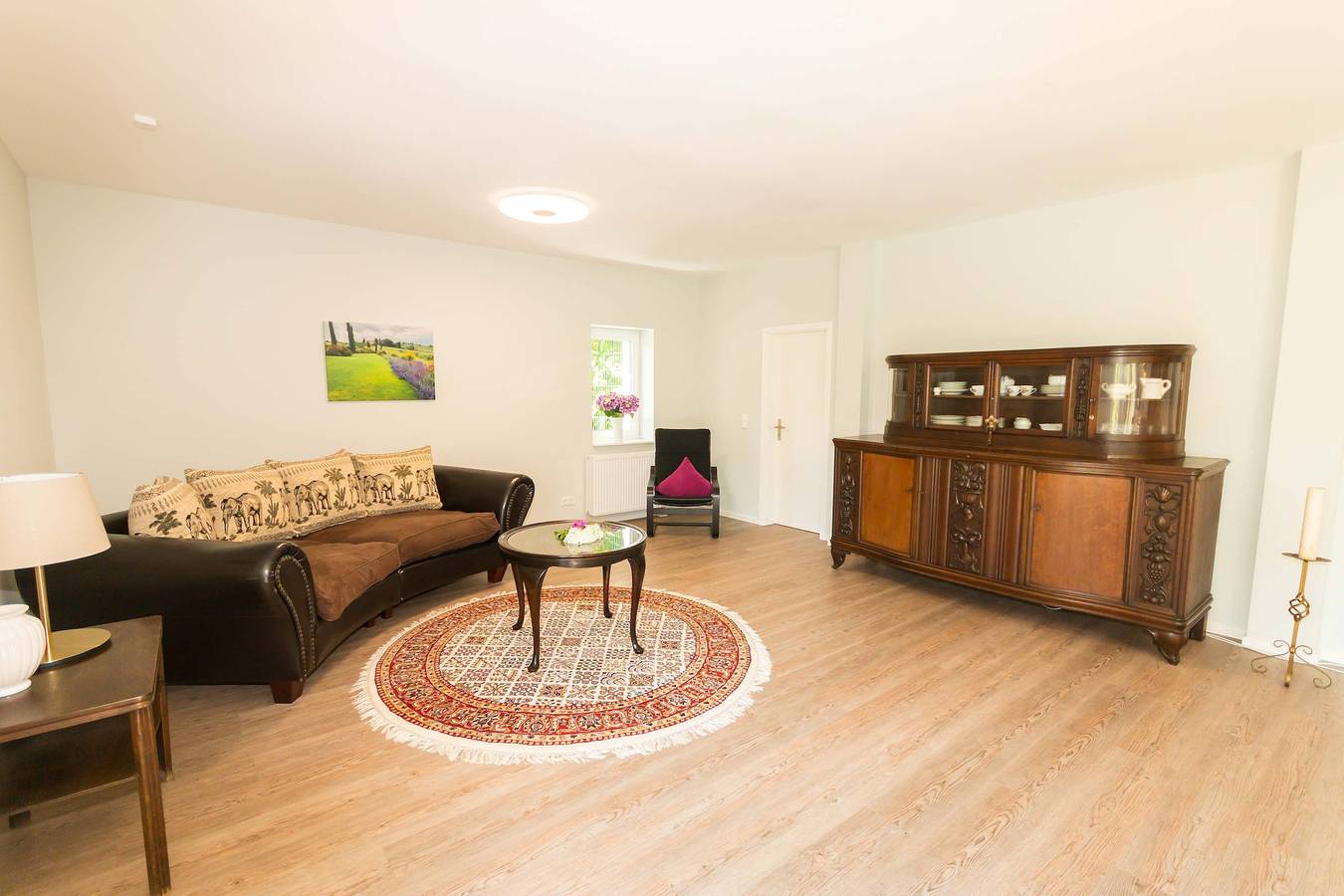 Ganze Wohnung, Ferienwohnung für 4 Personen mit Balkon/Terrasse in Gransee, Ruppiner Seenland