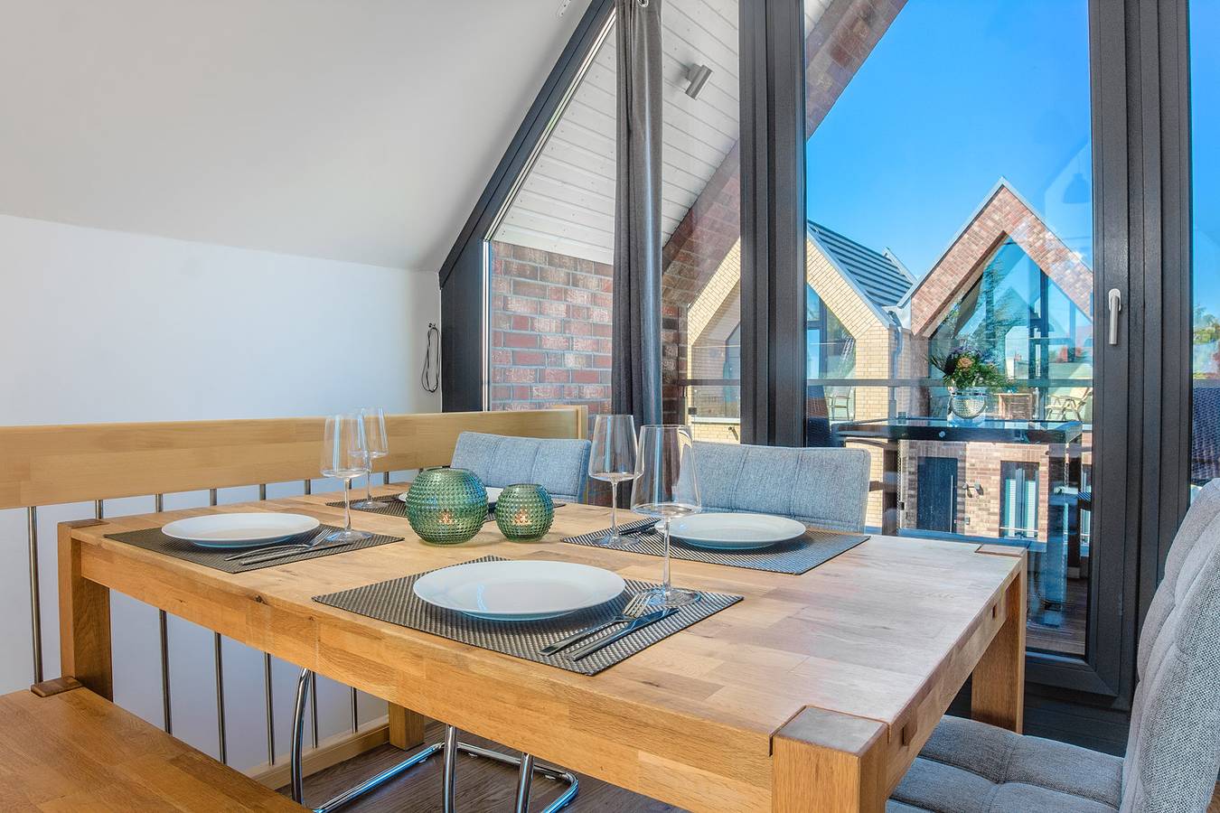 Ganze Ferienwohnung, Fischerdorf Hafenloft - mit Meerblick in Heiligenhafen, Ostholstein