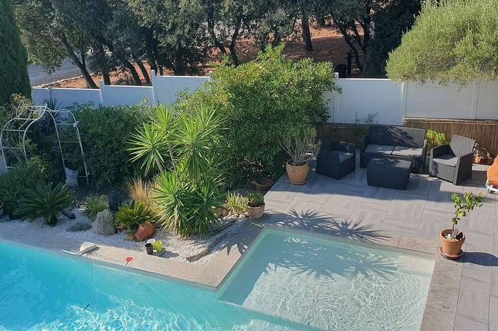 Gîte pour 4 personnes, avec jacuzzi ainsi que terrasse et jardin à Cournonsec - 4