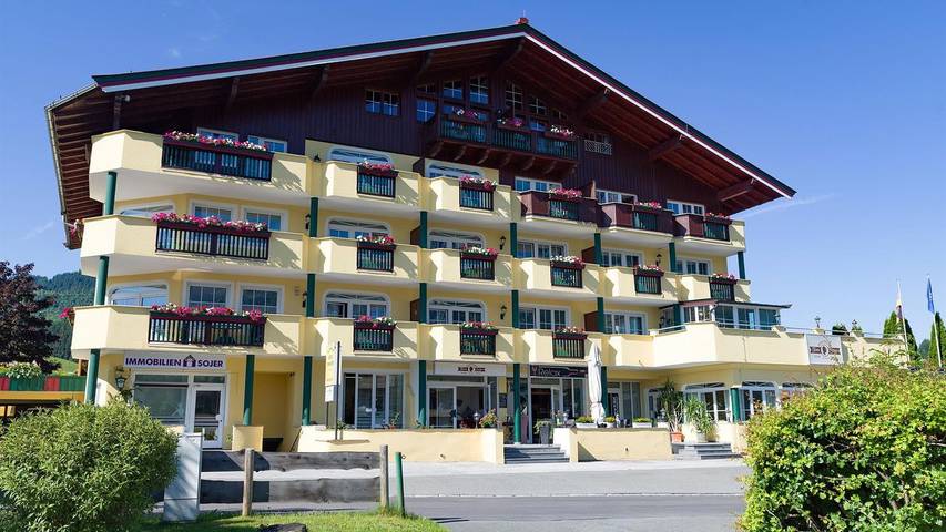 Ferienwohnung für 2 Personen, mit Balkon und Sauna, mit Haustier in Ellmau