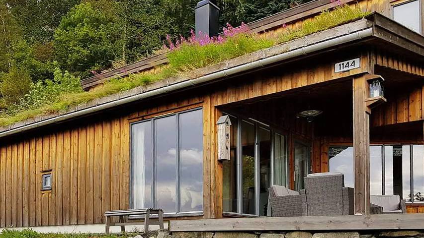 Ferienhaus für 8 Personen, mit Garten in Suldal