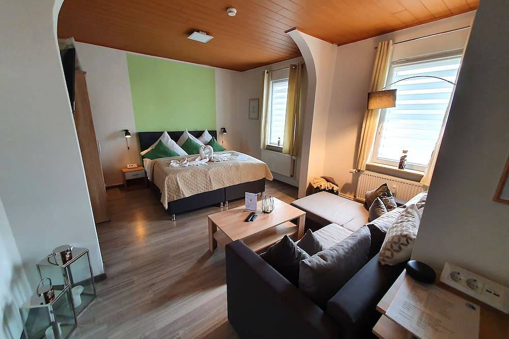 Ganze Wohnung, Genießt unsere moderne Fewo mit Sternekomfort in Tanne, Harzvorland