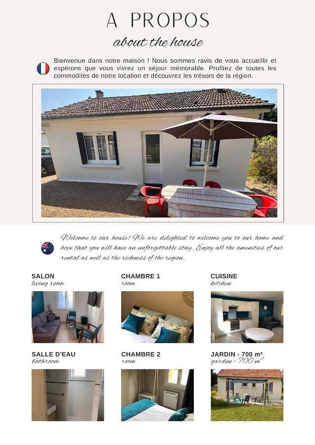 Location de vacances pour 6 personnes, avec jardin à Saint-Dyé-sur-Loire - 2