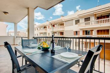 Apartment in Ses Salines, South Majorca für 4 