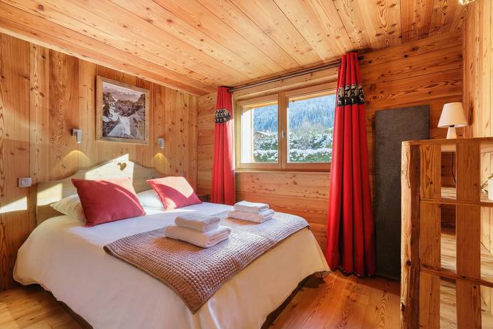 Chalet de l'Alpage mountain style for 8 w/sunny terrace in Les Houches, Macizo del Mont Blanc