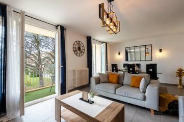 Gîte pour 4 personnes, avec terrasse et vue à Guilherand-Granges