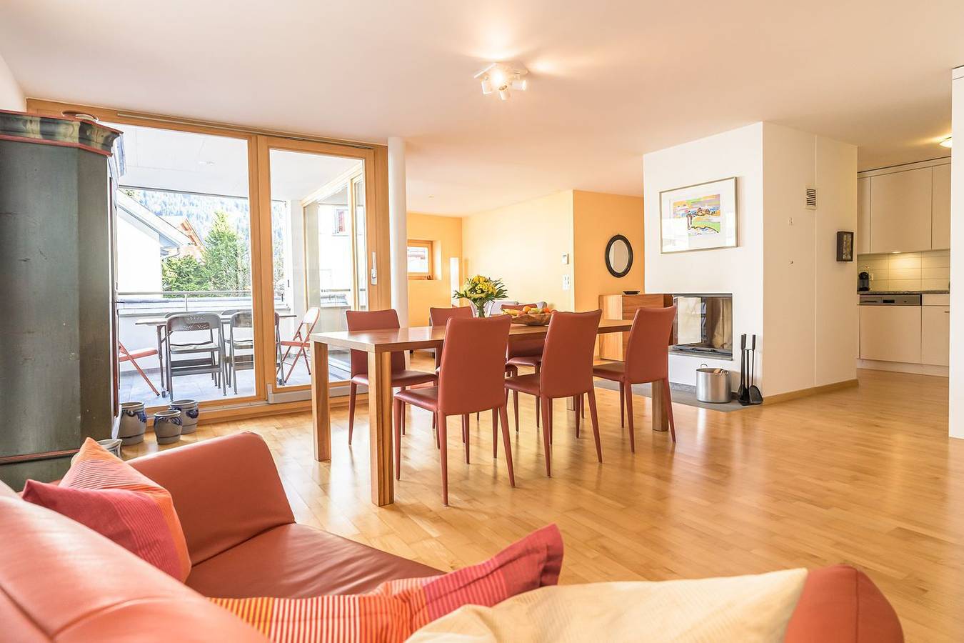 Ganze Wohnung, Charmante 4.5 Zimmer Ferienwohnung mit 96qm in Flims-Dorf, Flims