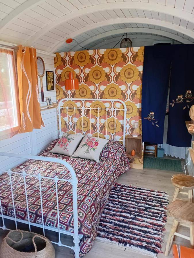 Gîte pour 2 personnes, avec Terrasse ainsi que Jardin et Vue