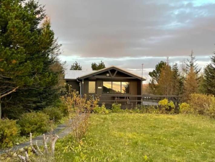 Camping für 4 Personen, mit Ausblick und Seeblick sowie Garten in Island