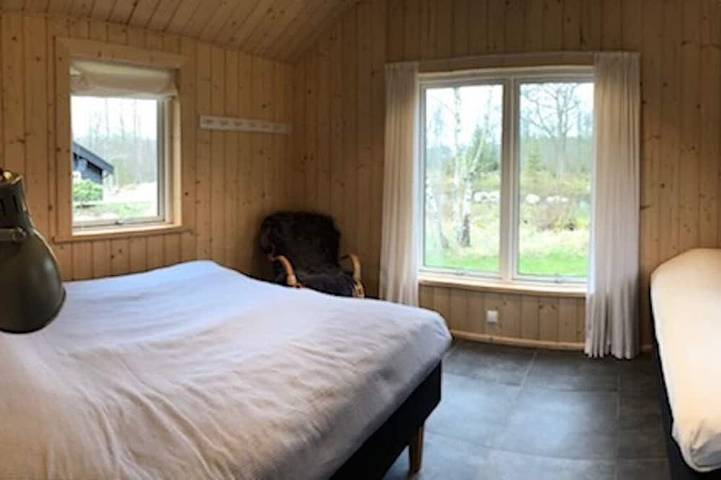 Großer Garten. hot tub im Freien. Nahe der Natur. Haustierfreundlich in Vallåsen, Halland
