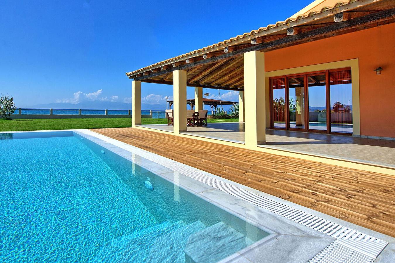 Villa für 6 Personen mit Pool in Acharavi, Korfu