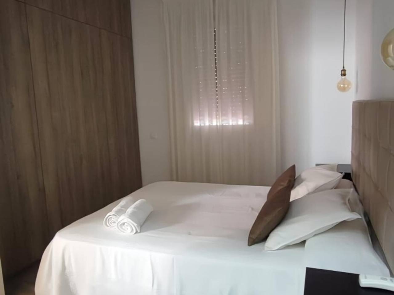 Entire apartment, Charming Andalusian house near beach with private patio in Málaga (Este), Malaga