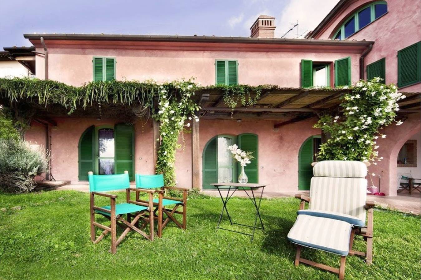 Villa für 12 Personen mit Garten in Casciana Terme Lari, Pisa Provinz