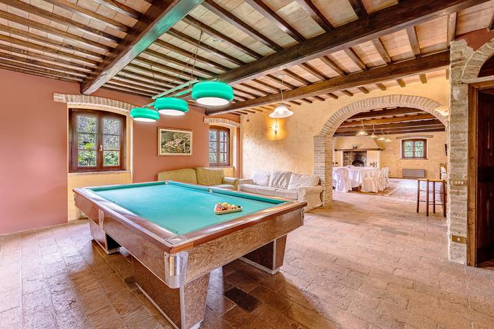 Ferienhaus für 12 Personen, mit Terrasse und Pool, kinderfreundlich in Umbrien - 2