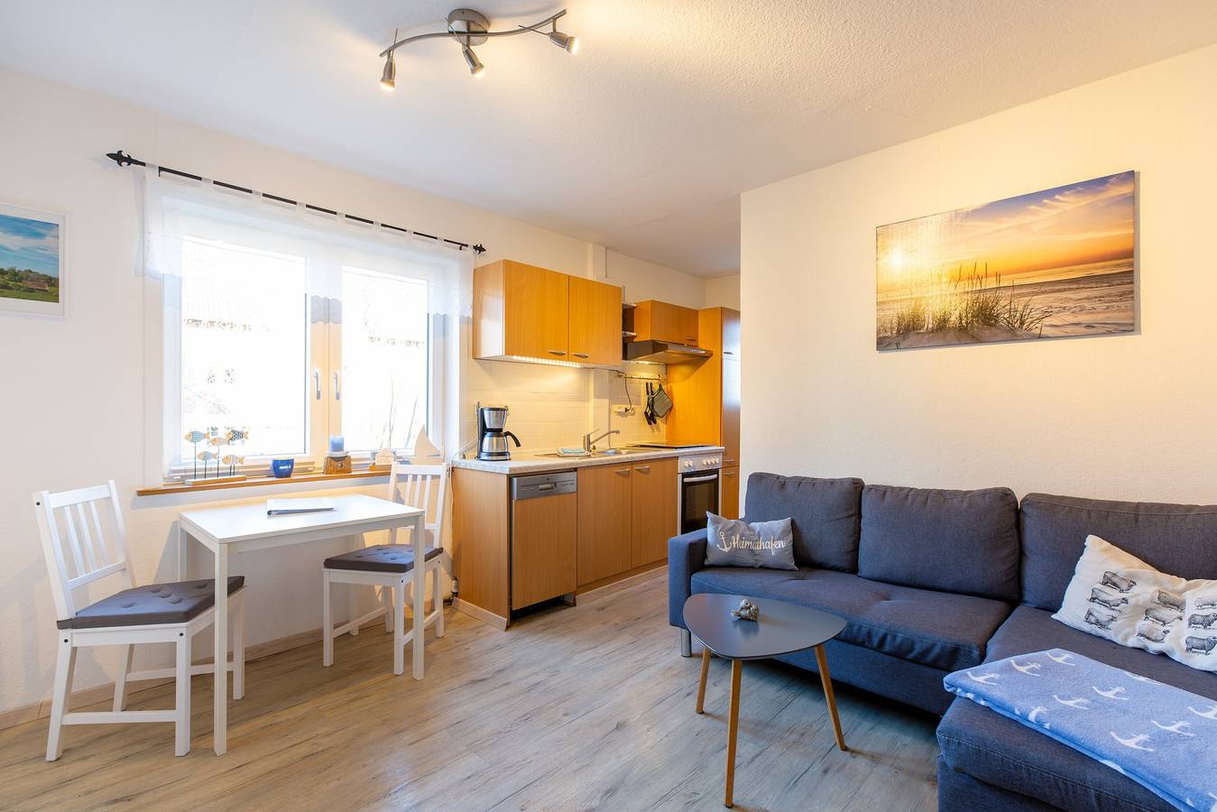 Appartement entier, Appartement "Fewo Seestern" avec jardin partagé et Wi-Fi in Pellworm, Nordseeküste