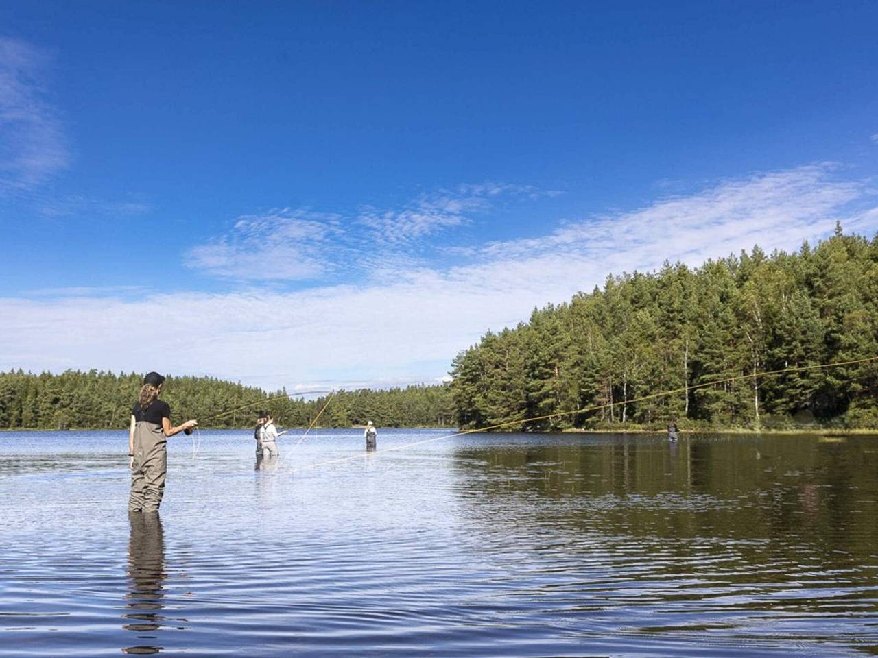 Gemütliche Hütte am See Gardsjon Lidsjoberg in Strömsund, Jämtland