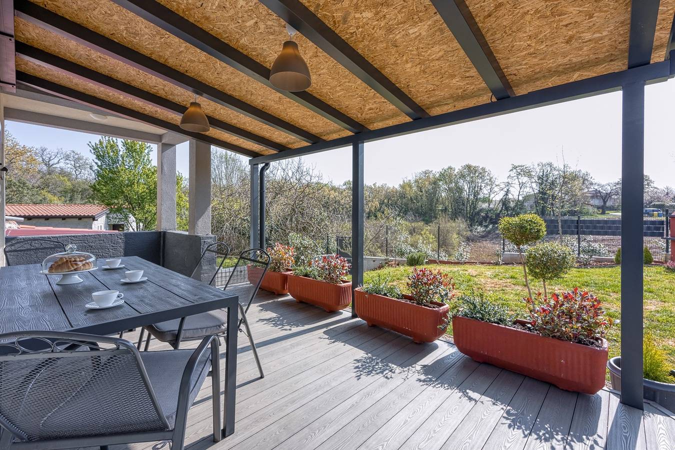 Ganze Wohnung, Apartment Petricija with Garden in Poreč, Grad Poreč
