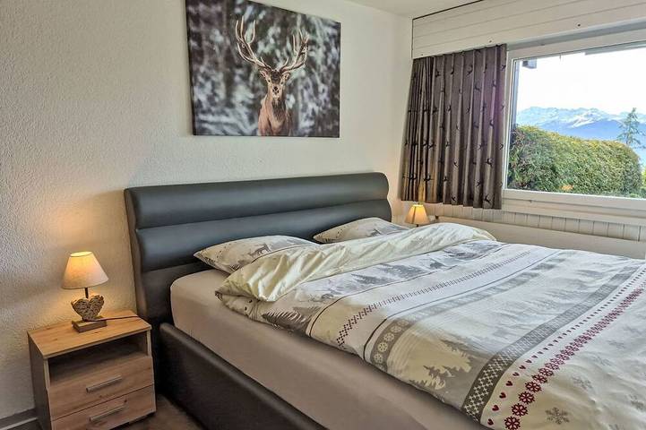 Gîte pour 4 personnes, avec sauna ainsi que terrasse et balcon/terrasse à Icogne - 2