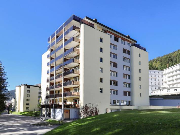 Ferienwohnung für 3 Personen, mit Balkon und Garten in Davos - 4