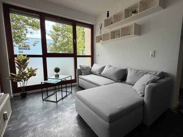Ferienwohnung für 4 Personen, mit Balkon und Terrasse sowie Garten in Taucha