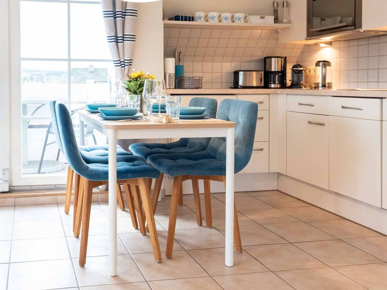 Ganze Ferienwohnung, Syltstern Haus Hasenkuhle - Helle 3-Zimmerwohnung mit ca. 55m², für bis zu 4 Personen. in Wenningstedt, Sylt