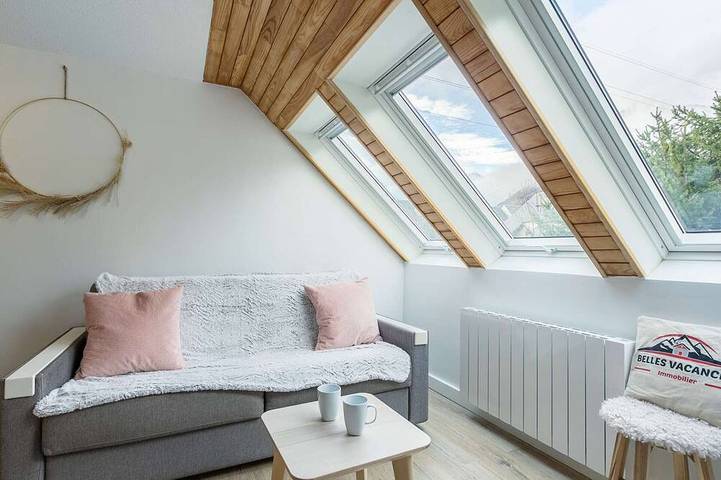 Appartement entier, Duplex T2 rénové pour 4 personnes à Vielle-Aure avec parking privé et navette gratuite in Vielle-Aure, Parc national des Pyrénées